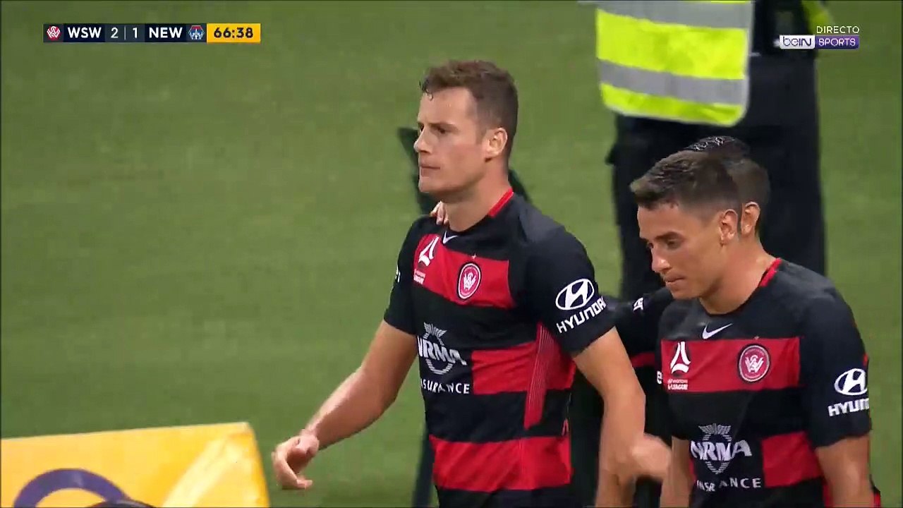 2-1 Oriol Riera Penalty Goal Australia  A-League  Regular Season - 16.02.2018 WS Wanderers 2-1...