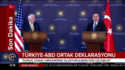ABD ile Türkiye arasında ortak mekanizma kuruluyor