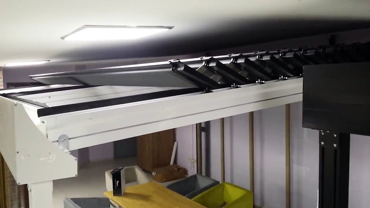 Panel roof alüminyum açılır tavan sistemi pergole devri bitti yeni trend '''PANEL ROOF''