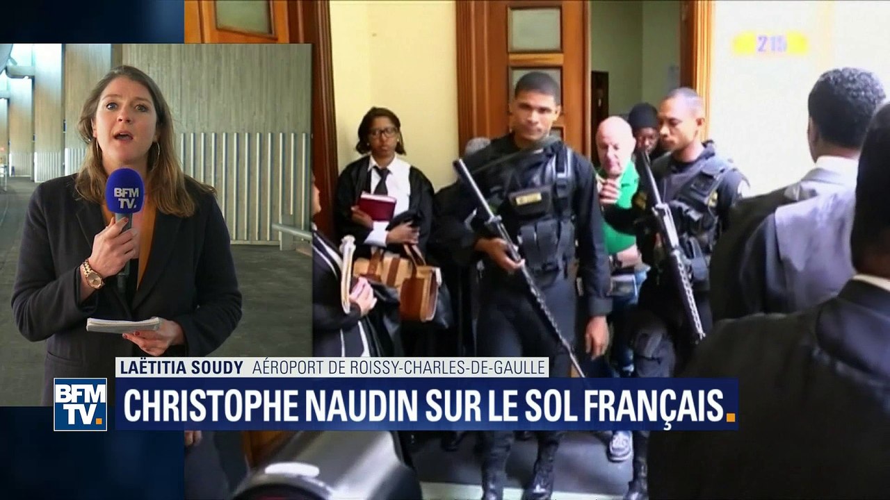 "Je n'ai aucun regret. J'ai fait mon devoir", dit Christophe Naudin à BFMTV