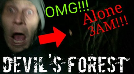 HAUNTED DEVIL'S FOREST 3AM CHALLENGE (Attacked)