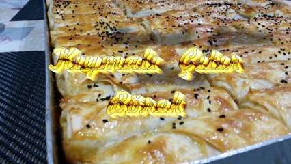 Kıymalı ve Sodalı Çok Hafif Çıtır Börek