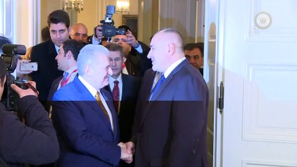 Başbakan Yıldırım, Bulgaristan Başbakanı Borisov ile görüştü - MÜNİH