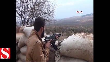 Terör örgütü PYD her kule ve tepeye tünel kazmış