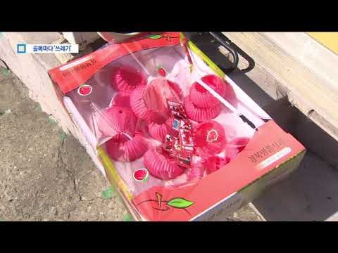 “배출 자제” 요청에도…골목마다 명절 쓰레기