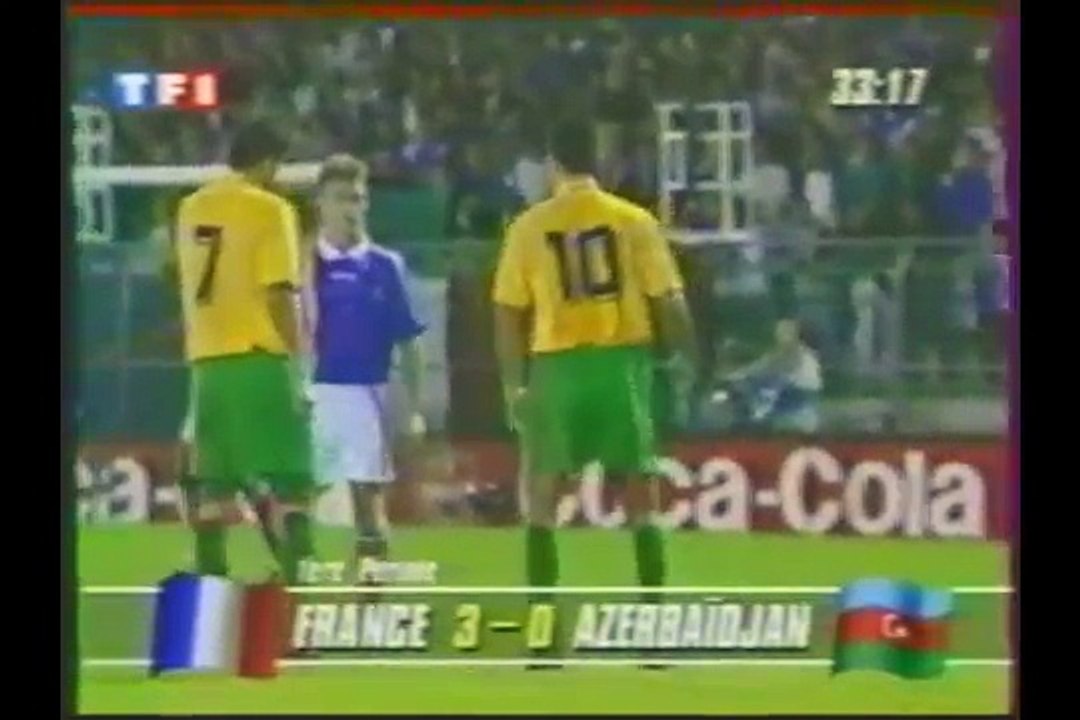 Fransa 10 - 0 Azərbaycan (6 Sentyabr 1995)