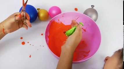 BALONDAN NE ÇIKARSA SLİME ,MAKING SLIME WITH BALLOONS!!!!!! SLIME BALLOON TUTORIAL!!!
