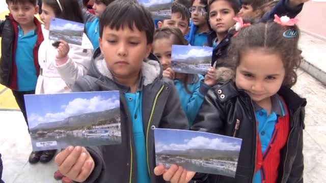 Minik Öğrencilerden Afrin'deki Mehmetçik'e Moral Desteği