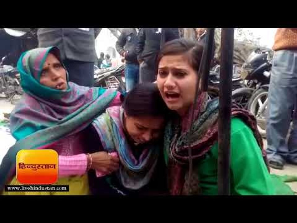 Double Murder muradabad II परिजनों ने खोला पुलिस के खिलाफ मोर्चा II Rahul Murder II Mahavir Murder