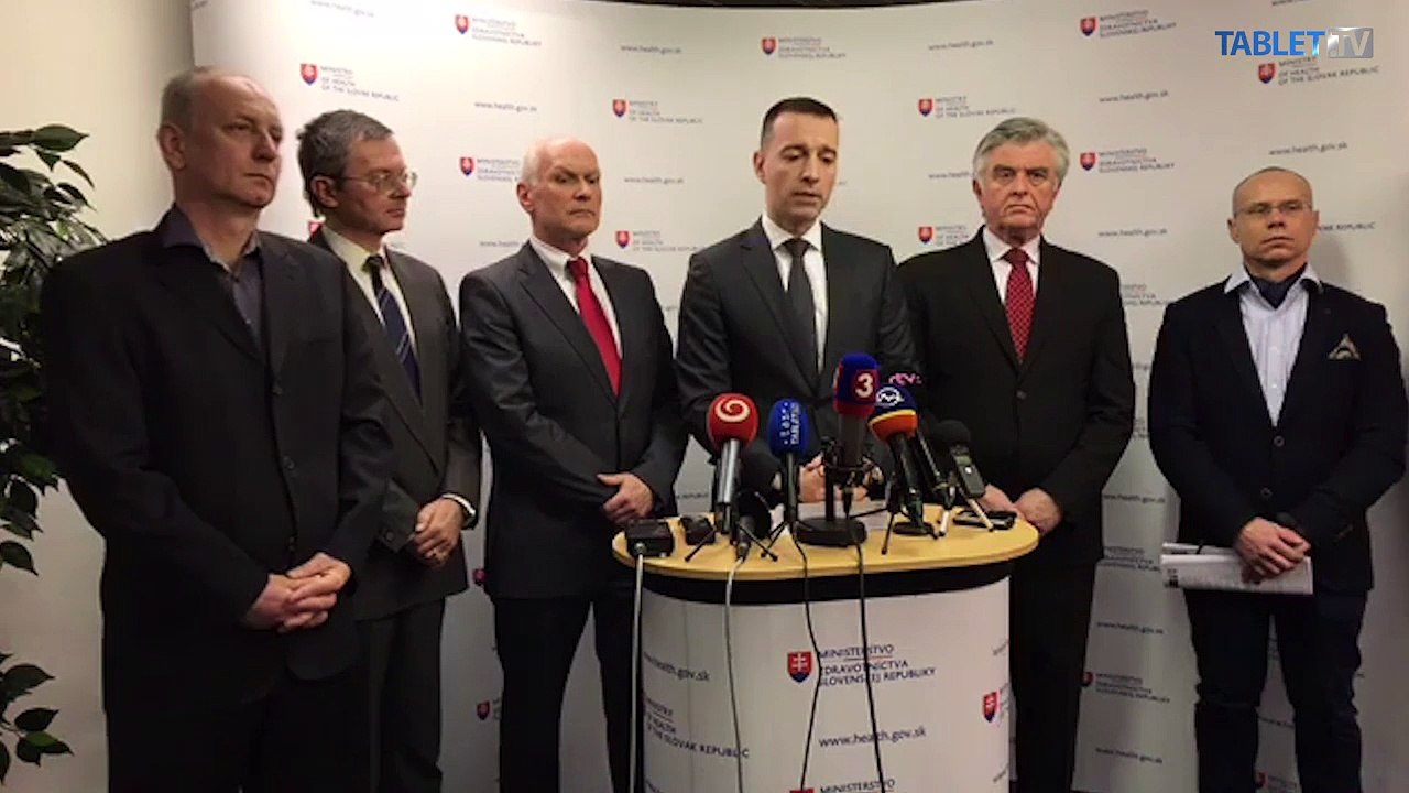 ZÁZNAM: Brífing ministra zdravotníctva T. Druckera