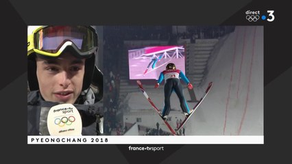 JO 2018 - Saut à ski - Grand tremplin / Jonathan Learoyd : "Corriger mes erreurs pour demain"