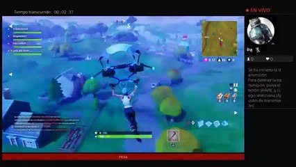 Transmisión de PS4 en vivo de fortnite battle royale (con amigos) (19)