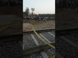 Mahakaushal express derailed in up mahoba, 8 passengers injured