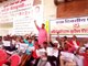 kuraishi manch protest against action on slaughterhouses