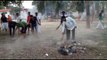 UP Police participate in swachh Bharat Abhiyan Campaign in Gonda
