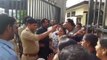 parents protest against fee hike in bareilly of up