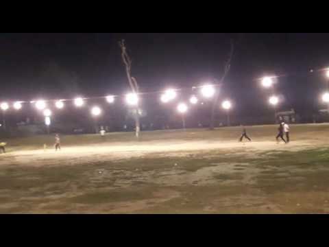 Cricket match organised at gonda of Uttar Pradesh