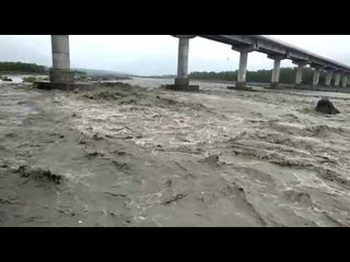 Due to heavy rains in Haldwani, Gaula river is on the boom