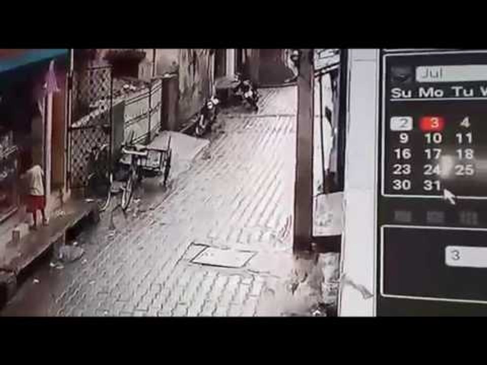CCTV footage of child kidnapped in dehradun