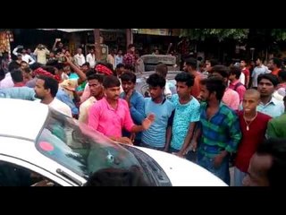 Gorakhpur Police dragged dead body on highway