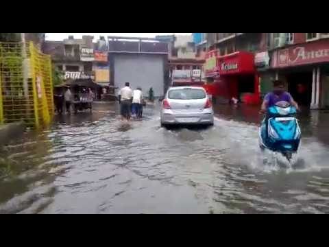 People are facing problem after heavy rainfall in Noida