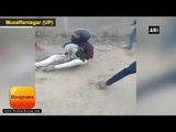 दलित युवक की पिटाई करने पर दलितों ने किया प्रदर्शन II Dalits beating Dalit youth in uttar pradesh