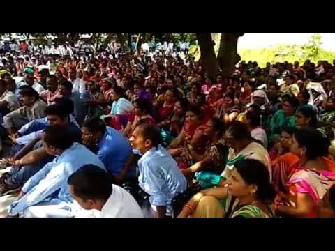 shiksha mitra protest in kushinagar