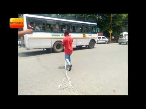 हरिद्वार रोड में अतिक्रमण पर लाल निशान, बस शेल्टर भी नहीं बचेगा