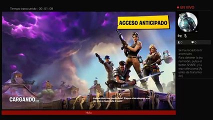 Transmisión de PS4 en vivo de fortnite battle royale (con amigos) (20)