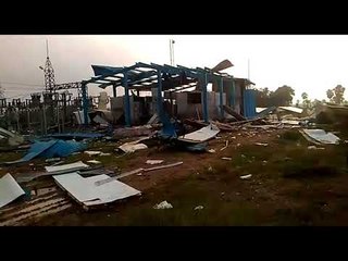 लेवी नहीं मिलने पर गया में नक्सलियों ने सोलर प्लांट उड़ाया, लाखों का नुकसान- VIDEO