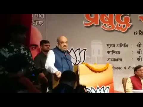 पंचायत से पार्लियामेंट तक भाजपा जरूरी : अमित शाह