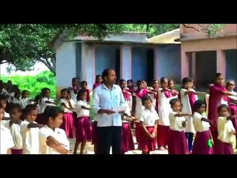 सतगावां के राजकीय मिडिल स्कूल की छात्रों ने ली स्वच्छता की शपथ