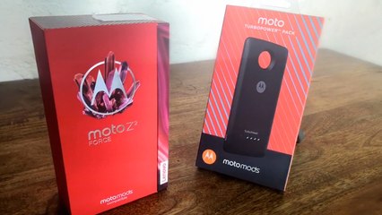 Moto Z2 Force Unboxing and First Impressions