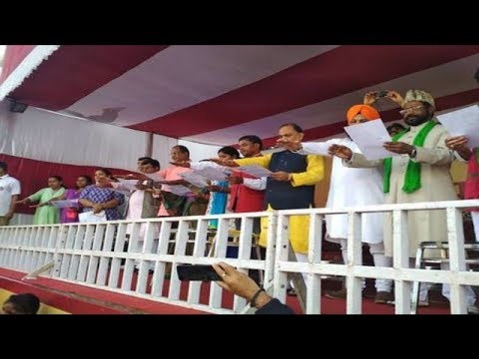 स्वच्छता का संकल्प लेने उमड़ पड़ी रांची II  hindustan swaccta abhiyan concluded, Ranchi