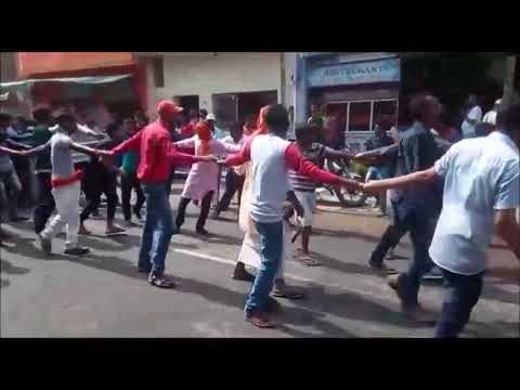 भागलपुर में दुर्गा प्रतिमा विसर्जन के लिए निकली शोभायात्रा