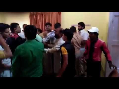 अहिंसा का पाठ पढ़ हिंसा पर उतरे भाजपाई