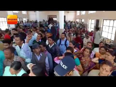 भवाली में जन सुनावाई के दौरान नगर पालिका के विस्तार को हुआ भारी विरोध