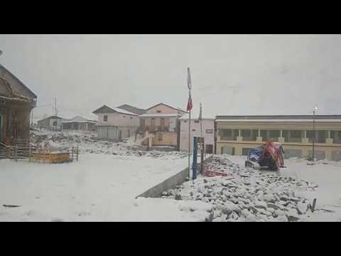 साल के दूसरे दिन केदारनाथ में जमकर बर्फबारी II Snowfall in Kedarnath