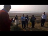 अवैध खनन की जांच को सीबीआई टीम फतेहपुर के घाटों पर पहुंची