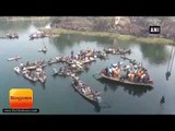पश्चिम बंगाल समाचार II  पुल की रेलिंग को तोड़ नहर में गिरी बस