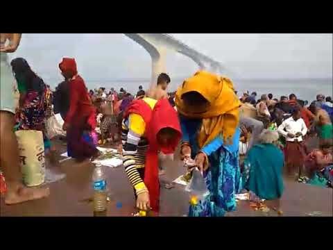 माघी पूर्णिमा पर गंगा और कोसी के संगम पर स्नान को उमड़े श्रद्धालु