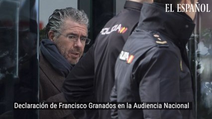 Declaración de Francisco Granados en la Audiencia Nacional