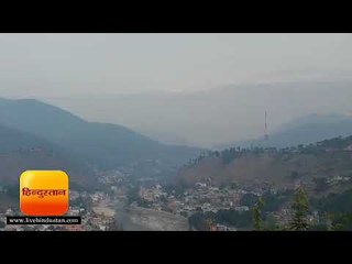 बागेश्वर के आसमान पर छाए रहे बादल, बारिश के आसार