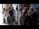 Children from Bareilly's ala hazrat dargah sing song Sare Jahan Se Achha Hindustan Hamara