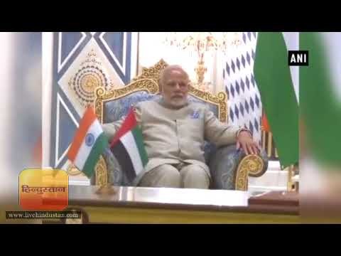 ताज़ा समाचार || पीएम मोदी ने अबु धाबी के क्राउन प्रिंस मोहम्मद बिन ज़ायद अल नाहयान के साथ चर्चा की