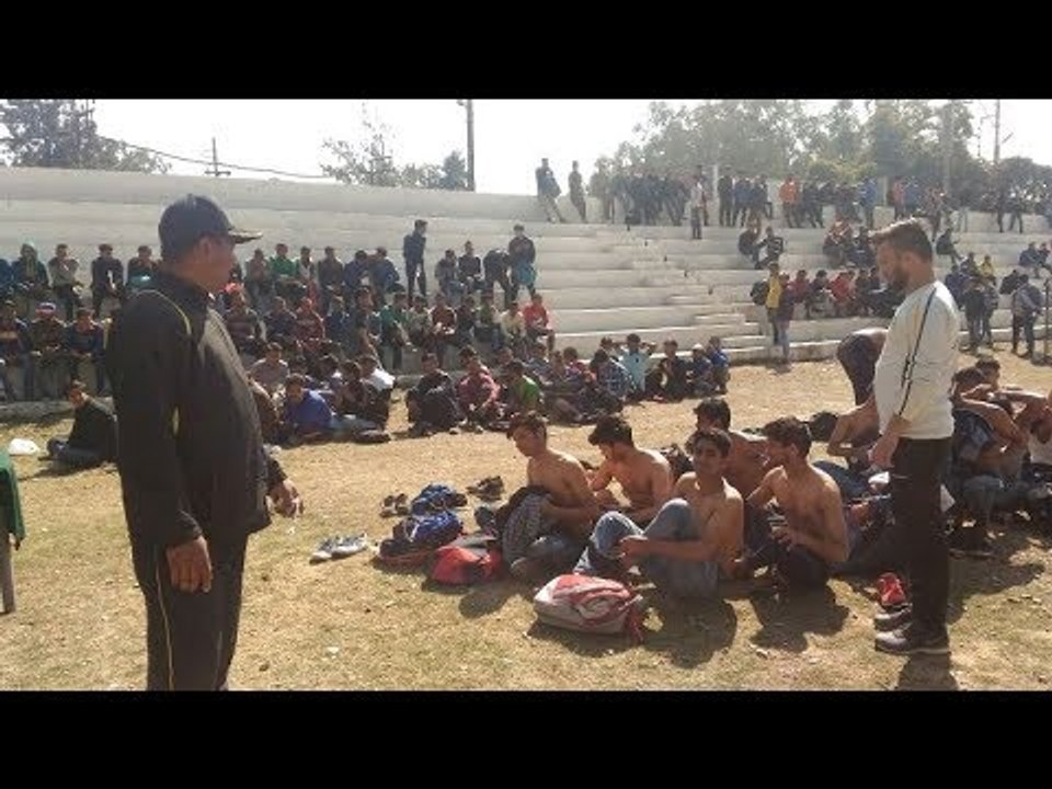 सेना में भर्ती का इरादा लिए यूथ फाउंडेशन के कैंप में उमड़े युवा