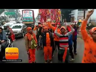 झमाझम बारिश ने लौटाई ठंड, भीगते हुए निकले कांवड़िये II rain in murdabad