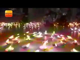 5100 दीपों की दीप मालिका से जगमगा उठा वैष्णोदेवी धाम II Firozabad Hindi News