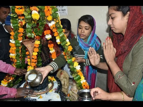 अमरोहा II गंगाजल और दूध की धारा से हुआ जलाभिषेक II Mahashivaratri Amroha