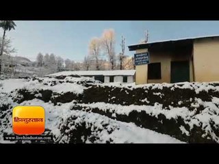 पिथौरागढ़ में बर्फबारी और बारिश से किसानों को मिली राहत